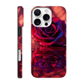 Red rose tough case with dual-layer protection