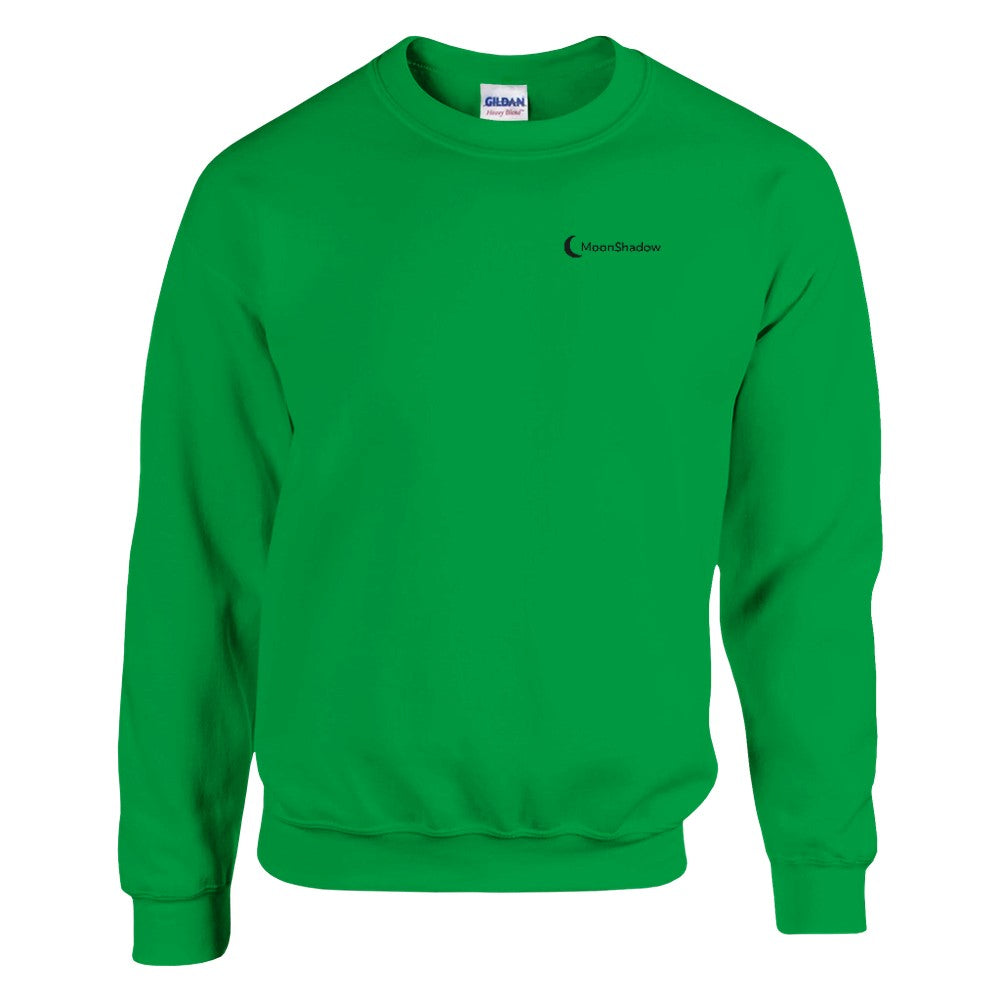 Green sweatshirt with 'do nothing club' text on a white background
