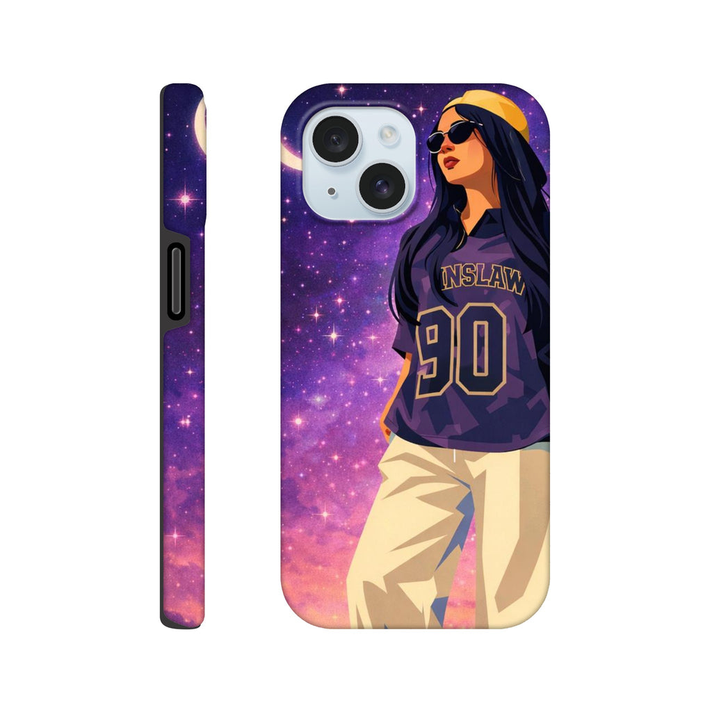 Moonlit OutLaw tough phone case back view