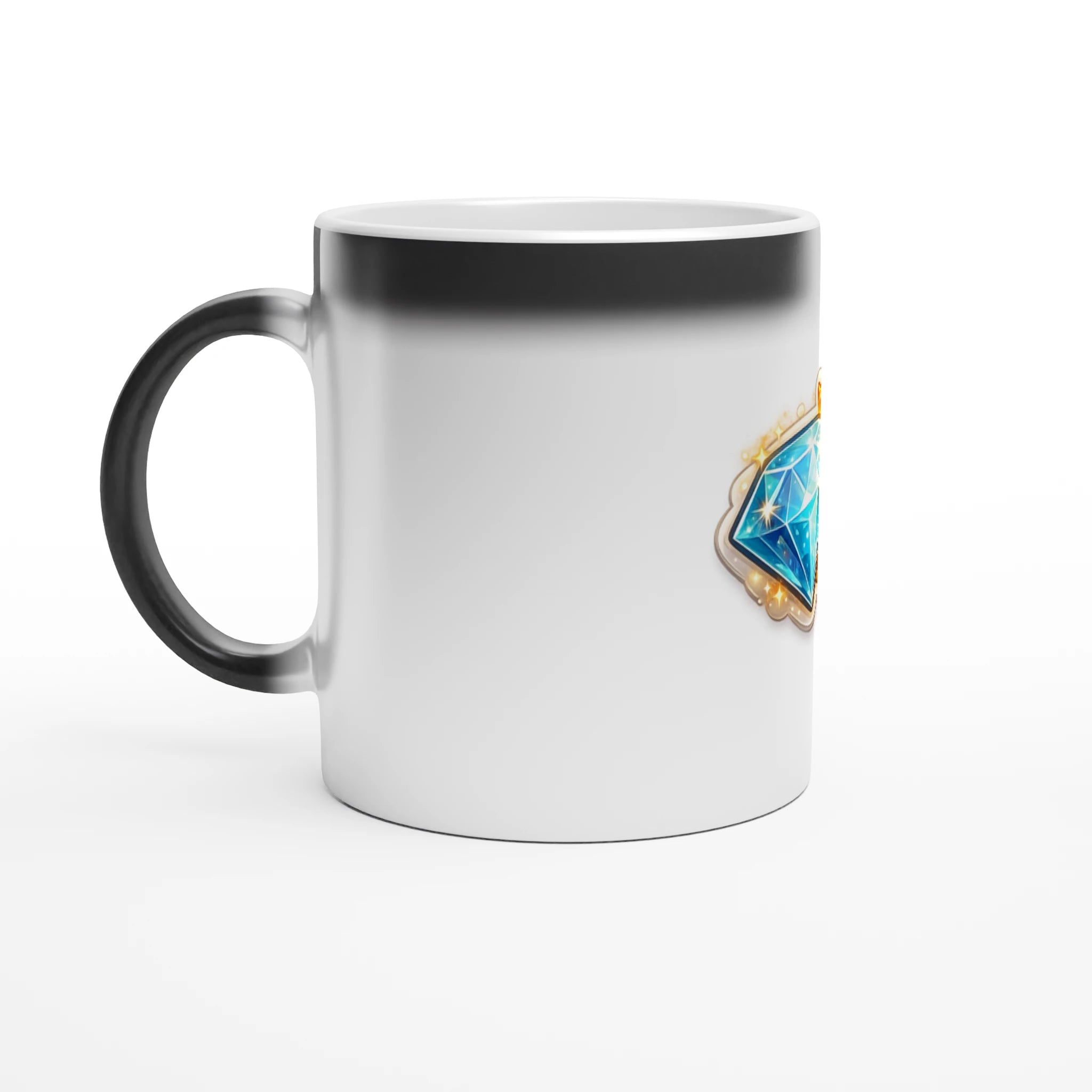 Diamond & Sun magic color-changing ceramic mug - 11oz