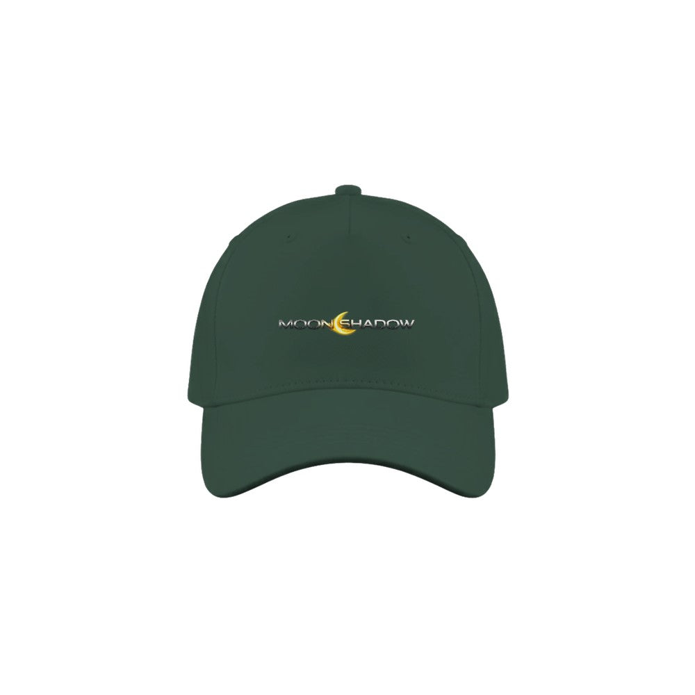 Green cap with a logo on a white background