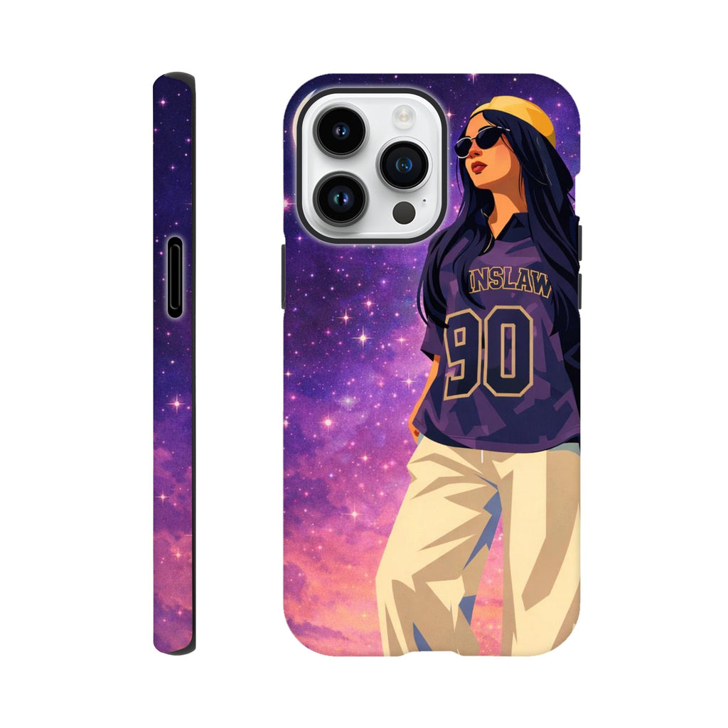 Moonlit OutLaw tough phone case back view