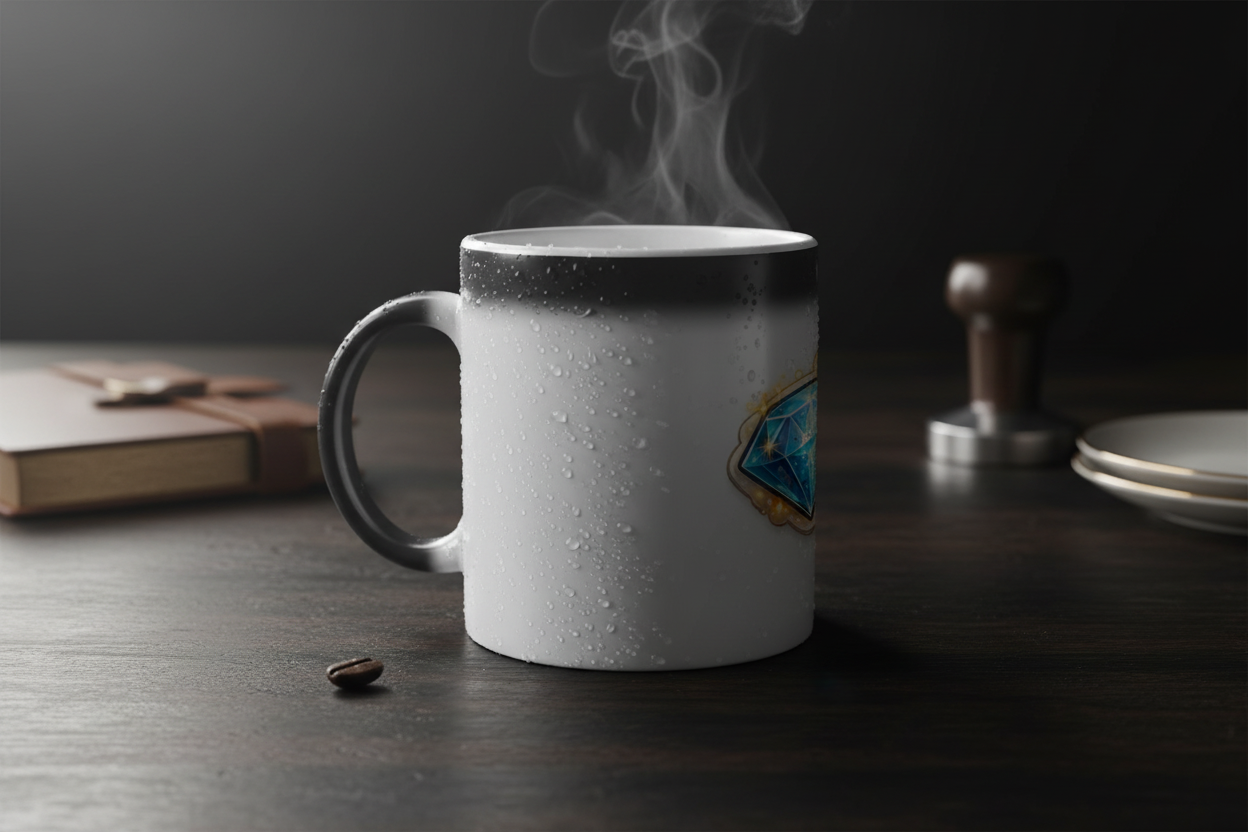 Diamond & Sun Magic 11oz Ceramic Mug Lifestyle