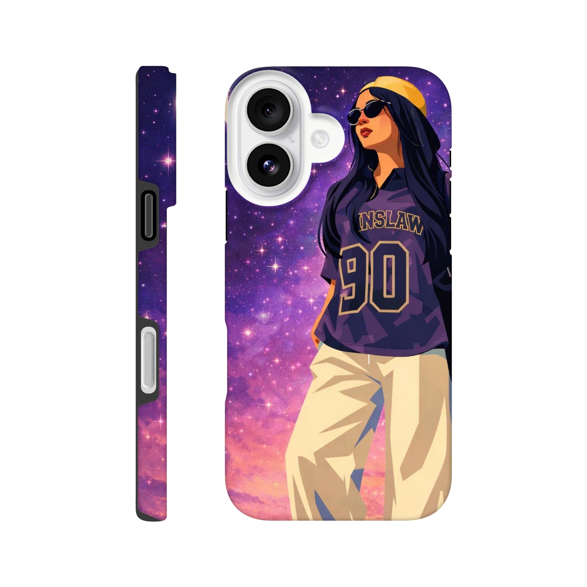 Moonlit OutLaw tough phone case back view