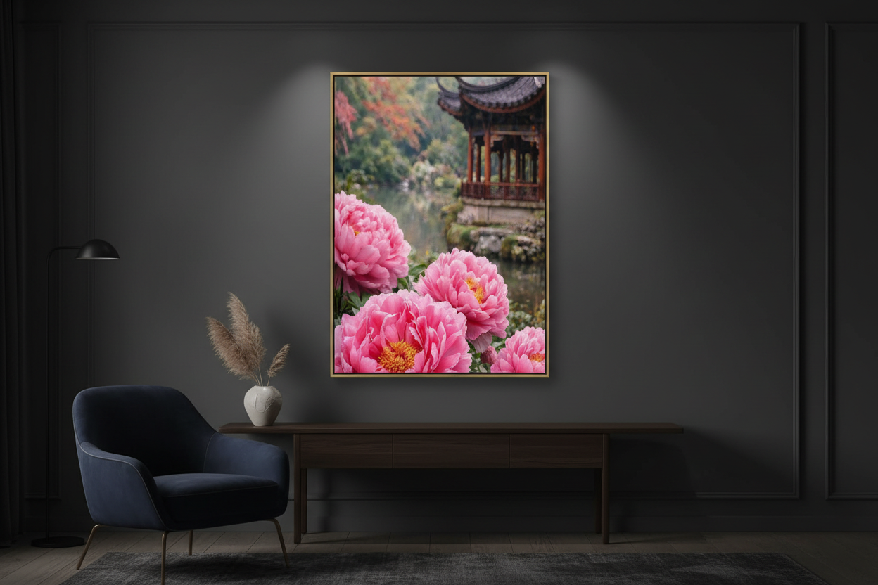 MoonShadow Canvas Wall Art lifestyle shot
